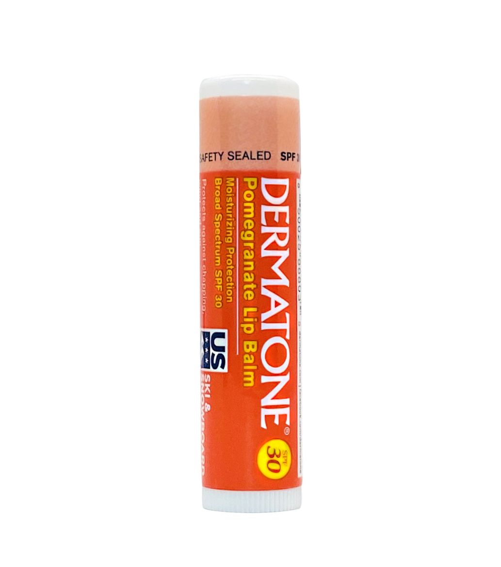 Bilde av Dermatone Lip Balm Pomegranate 0,15oz. m-display for 24 